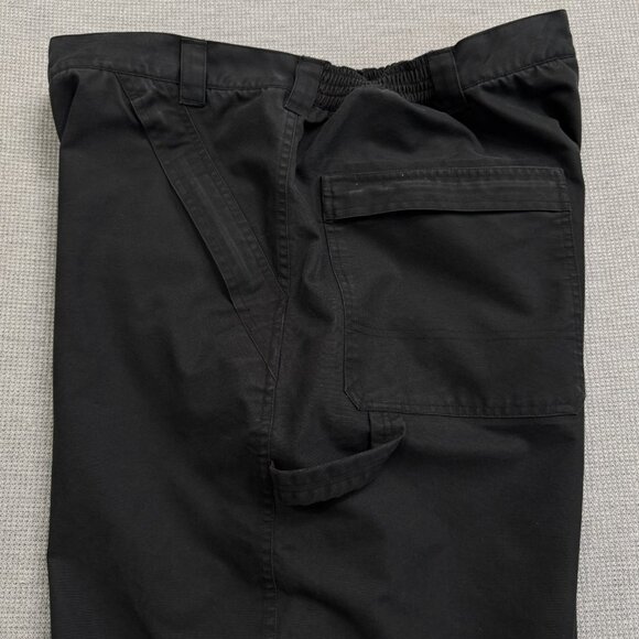 Dickies Mens Sz XL Black Fully Line Work Pants Tactical Utility Storm Carpenter - Picture 6 of 16